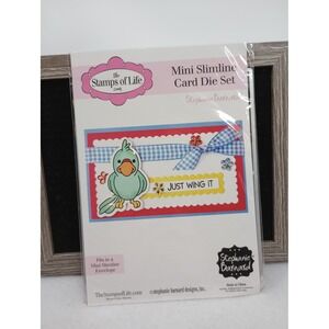 The Stamps of Life Mini Slimline Card Die Set